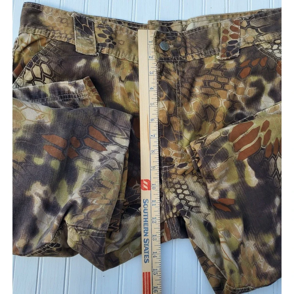 Kryptek Highlander Camo Double Knee Hunting Pants Mens Size XL‎ (Measures 40x32)